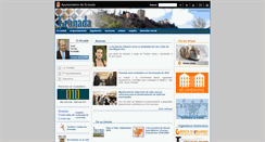 Desktop Screenshot of geoweb.granada.org