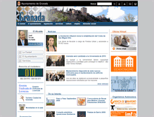 Tablet Screenshot of geoweb.granada.org
